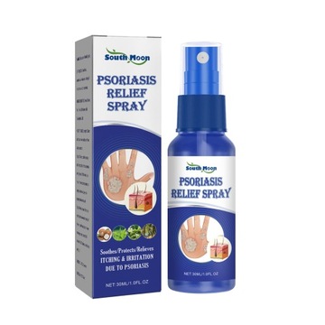 Spray przeciwgrzybiczy łuszczycy łagodzi swędzenie