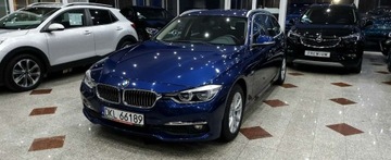BMW Seria 3 F30-F31-F34 Touring Facelifting 2.0 318d 150KM 2015 BMW Seria 3 Automat 8G Nawigacja Lampy Full Led 2 komplety felg Lato 18 Zi, zdjęcie 14