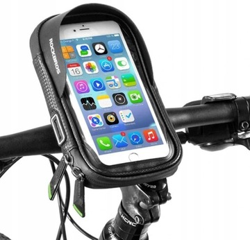 Torba Sakwa na rower Uchwyt na telefon SMARTFON rowerowy WODODPORNA 2W1