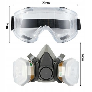 Полумаска 3M Paint Mask 6200 НАБОР
