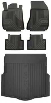 Set 77 Gumové rohože a rohože Alfa Romeo 159 Kombi 2005-2011
