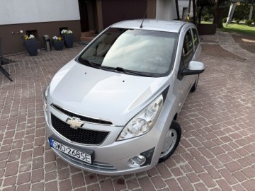 Chevrolet Spark II Hatchback facelifting 1.0L DOHC 68KM 2013 Chevrolet Spark TYLKO 76tyśkm 1WŁ 1.0b ORYGINAŁ LAKIER 2013r Opcja LT KLIMA, zdjęcie 27