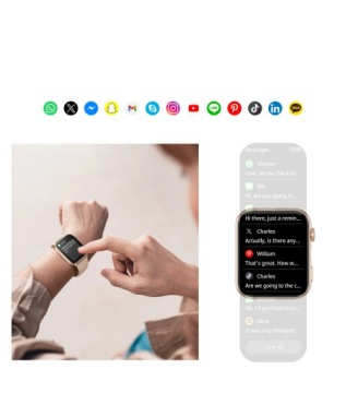 Мужские Smartwatch 1.91 