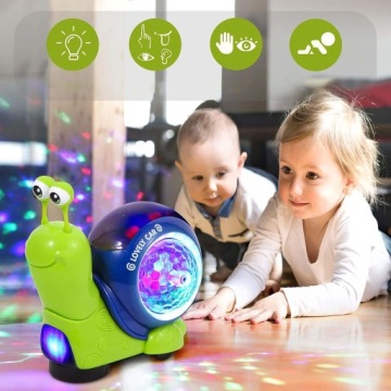 ИНТЕРАКТИВНАЯ ИГРУШКА БЕГУЩАЯ ПОЛЗУЩАЯ УЛИТКА