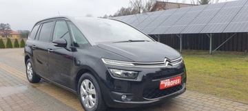 Citroen Grand C4 Picasso II Grand Picasso Facelifting 1.6 BlueHDi 120KM 2017 Citroen C4 Grand Picasso Zarejestrowany, wymie...