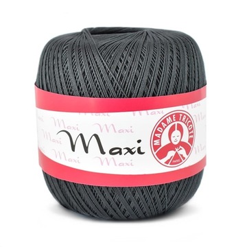 Kordonek MAXI MADAME TRICOTE 100g 4933 grafit