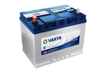 Аккумулятор VARTA 70Ач 630А L+ E24 СИНИЙ Varta START-TOP