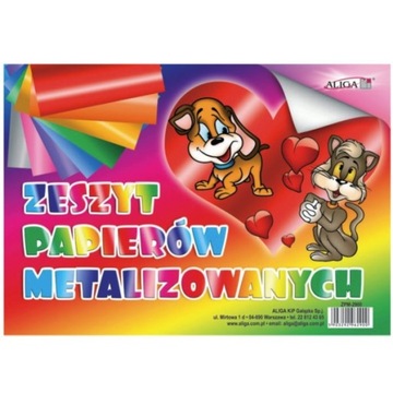 PAPIER KOLOROWY METALIZOWANY B4 ZPM-2917 ZPM-2917