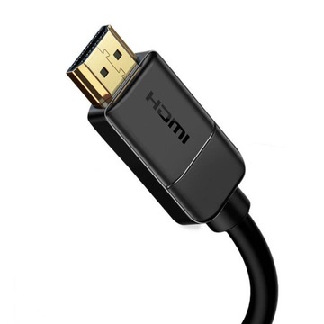 КАБЕЛЬ BASEUS КАБЕЛЬ HDMI 2.0 ДЛЯ ТВ 4K/60ГЦ 3D 18Гбит/с 1М