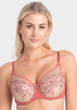 Samanta Biustonosz Perla A143 różany miękki 80C