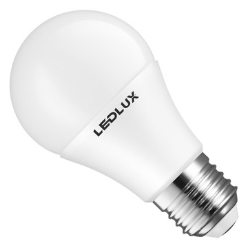 Светодиодная лампа Е27 10Вт = 100Вт SMD 6000К холодная Premium LEDLUX не мигает