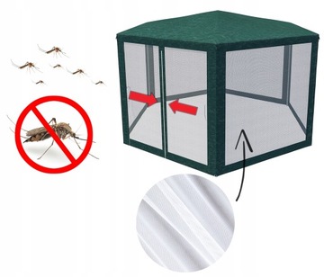 САДОВАЯ ПАЛАТКА, 6-СТЕННЫЙ ТОРГОВЫЙ ПАВИЛЬОН С МОСКИТНОЙ СЕТКОЙ, БЕСЕДКА ДЛЯ САДОВОЙ ТЕРРАСЫ