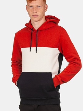 BLUZA MĘSKA DRESOWA Z KAPTUREM BAWEŁNA XL