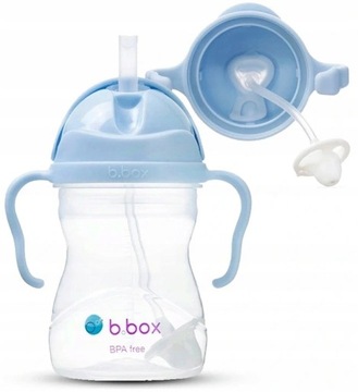 B.box Инновационная кружка Bidon с загруженной соломой для детей 240 мл 6m+
