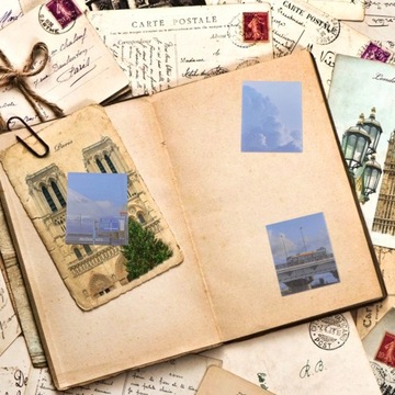 МАТЕРИАЛ 400 ЛИСТОВ/КНИГИ ДЛЯ ВИНТАЖНОЙ КОЛЛАЖНОЙ КНИГИ