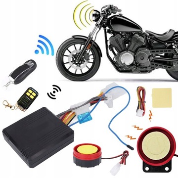 Универсальная сигнализация для мотоцикла с 2 пультами дистанционного управления. СИГНАЛИЗАЦИЯ ДЛЯ МОТОЦИКЛА СКУТЕРА.
