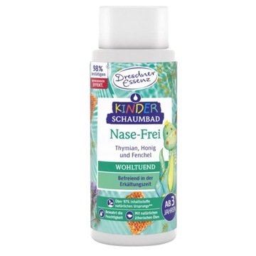 Dresdner Essenz Oddychaj Swobodnie - Płyn Do Kąpieli Dla Dzieci 300ml