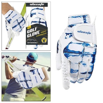2x Rękawiczki golfowe na lewą rękę Skóra premium Oddychająca