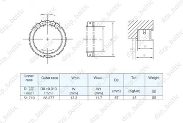 БЕНДИКС СТАРТЕР-МУФТА HYOSUNG TE 450