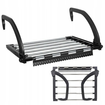 СУШИЛКА ДЛЯ ОДЕЖДЫ СКЛАДНЫЕ БАЛКОННЫЕ БАЛЮСТРАДЫ 40*32см