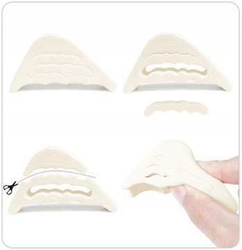 PIANKOWE WYPEŁNIACZE DO CZUBKÓW SZPILEK BUTÓW NA OBCASIE AMORTYZUJĄ