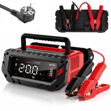 Nabíječka autobaterií pro akumulátor 12V/24V 20A LCD