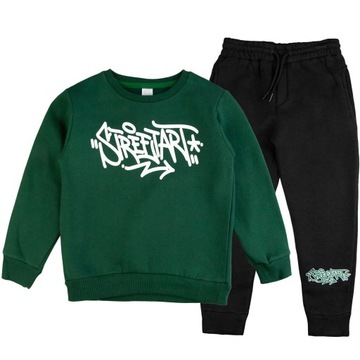 KOMPLET dla dziecka OCIEPLANY DLA CHŁOPCA 140