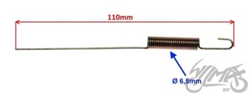 ПРУЖИНА ЗАДНЕГО ТОРМОЗНОГО ДАТЧИКА ДЛЯ JUNAK 904