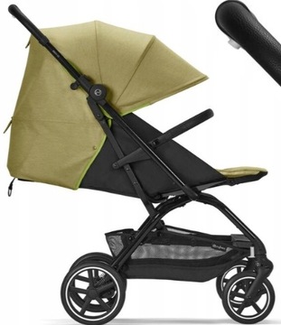 КОЛЯСКА CYBEX EEZY S+ 2 БОЛЬШИХ КОЛЕСА + Т-СУМКА