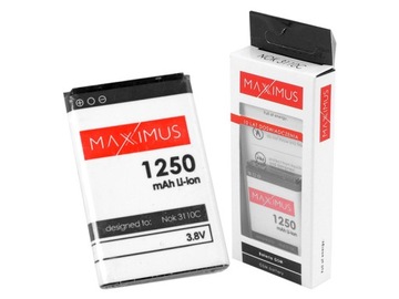 Аккумулятор для NOKIA 3110c 1250 мАч BL-5C Maxximus