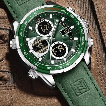 ЧАСЫ МУЖСКИЕ, ЭЛЕГАНТНЫЕ, КЛАССИЧЕСКИЕ, КОЖАНЫЙ РЕМЕШОК, СЕКундомер, ДАТА, БУДИЛЬНИК