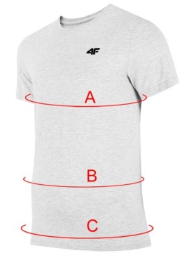 Мужская футболка 4F футболка спортивная футболка каждый день 2256 xxl
