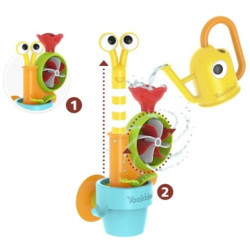 Игрушка для ванны Yookidoo Water Tub - всплывающая улитка с лейкой