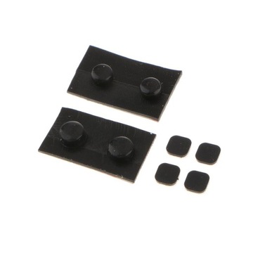 Комплект крышек из 8 предметов с черными винтами на ножках