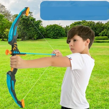 НАБОР ДЛЯ СТРЕЛЬБЫ ЛУКА СВЕТЯЩИЙСЯ ЛУК ДЛЯ ДЕТЕЙ СТРЕЛА ЩИТ Свет Звуки