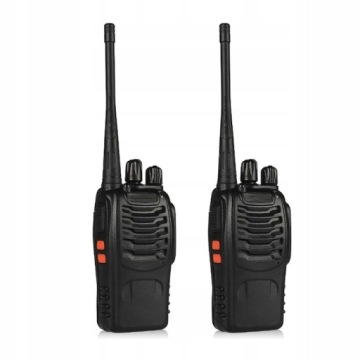 2x WALKIE TALKIE KRÓTKOFALÓWKA ZESTAW DUŻY ZASIĘG DUŻA MOC SŁUCHAWKI