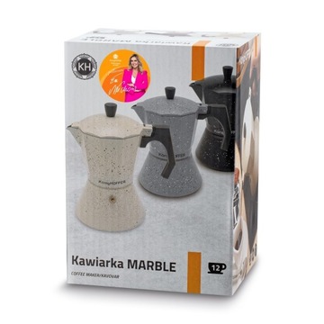 Кофеварка KonigHOFFER Grey Stone Marble 720 мл