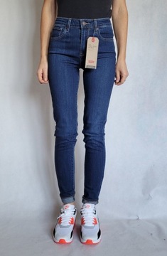 rurki LEVI`S 721 High Rise Skinny W28 L32 28x32