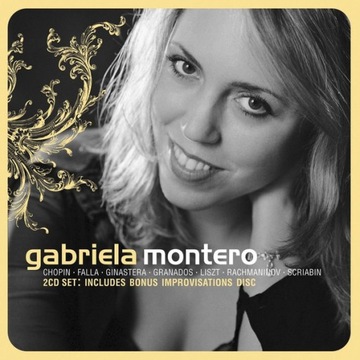 Gabriela Montero Piano Recital 2xCD AUTOGRAF /A9