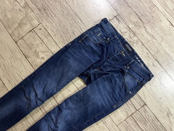 JACK&JONES BOXY Spodnie Męskie Jeans IDEAŁ W32 L32 pas 88 cm