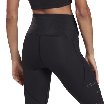 REEBOK LEGGINSY GETRY DAMSKIE SPORTOWE TERMOAKTYWNE ODDYCHAJĄCE 7/8 XS