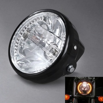 ФАРА 7″ H4 СВЕТОДИОДНЫЕ ПОВОРОТНИКИ МОТОЦИКЛА