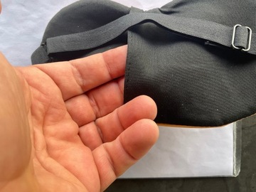 МАСКА ДЛЯ СНЯТИЯ ГЛАЗ РАССЛАБЛЯЮЩАЯ ГАМБУРГЕР БУРГЕР НА ОЛДМАН Резинка