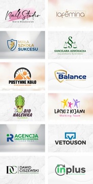 LOGO / LOGOTYP + PAPIER + WIZYTÓWKA + MINIATURA FB
