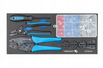 HOGERT HT7G050 ТЕЛЕЖКА ДЛЯ ИНСТРУМЕНТОВ 544 предмета ПРОФЕССИОНАЛЬНЫЙ БОЛЬШОЙ НАБОР