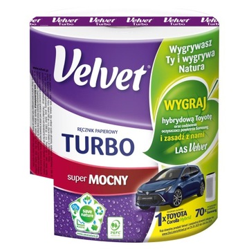 Velvet TURBO Ręcznik Papierowy 1 szt.