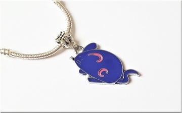 METALOWA MODUŁOWA ZAWIESZKA CHARMS MYSZKA 060