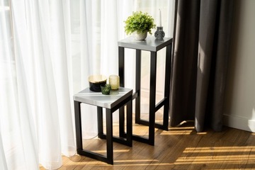 ХОКЕР лофт металл/дерево 76 см - табурет, табурет