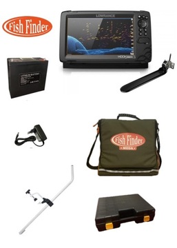 Echosonda Lowrance Hook Reveal 9 TripleShot ZESTAW PRO LI-JON !!!