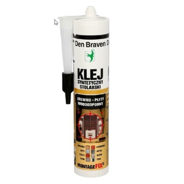 BOSTIK KLEJ STOLARKA,PŁYTY MONTAGE FIX-D 300ML